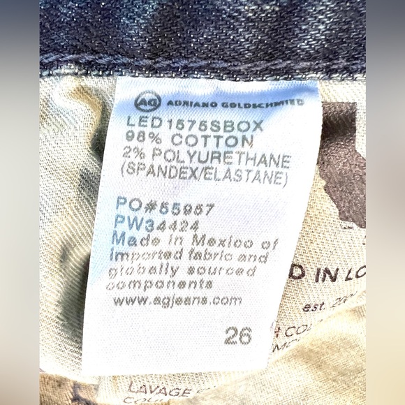 AG Adriano Goldschmied Ex-Boyfriend Slouchy Slim Showbox Jeans - Picture 13 of 14